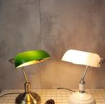 American Retro Bank table lamp High quality luxury villa Green table lamp(WH-MTB