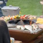 Pre Rusted Corten Steel Fire Pit For BBQ Outdoor Cooking