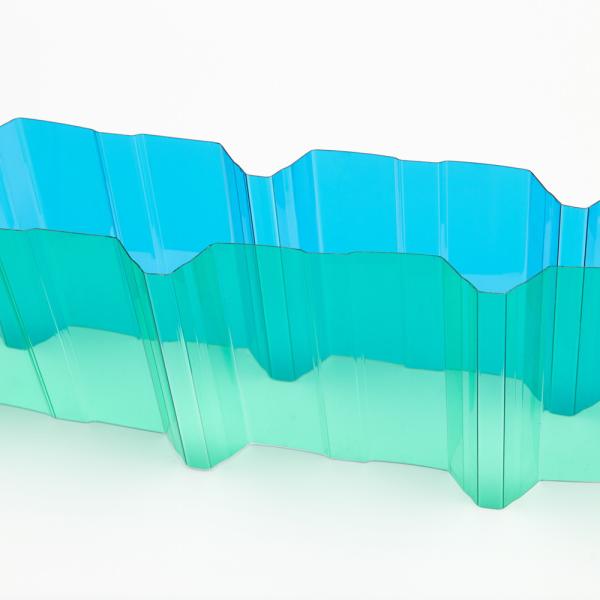 Buy cheap Poly Roof Corrugated Polycarbonate Sheet Ribbed Clear Profile Roofing Sheets from wholesalers