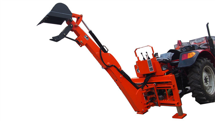 Farm Agriculture Tractor Mounted Backhoe Diggers 30hp 4x4 Compact Loader