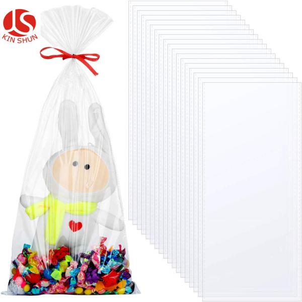 Buy cheap Food Grade Safe Cellophane Goodie Bags Environmentally Friendly With Twist Tie from wholesalers