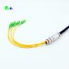 Buy cheap Outdoor 2F 4F Fiber Optic Patch Cables SC Armored Waterproof Pigtail from wholesalers