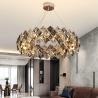 Buy cheap Led chandelier Living room decoration simple dimmer round hanging crystal lamp(WH-CY-184) from wholesalers