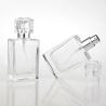 Buy cheap 100ml Clear Square Glass Perfume Spray Pump Bottle Painting Lettering from wholesalers