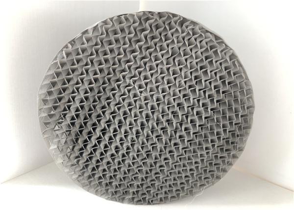 304 Knitted Metal Structured Packing Low Load Properties High Flux Heat