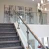 Buy cheap Outdoor Stairs 304 316 Stainless Steel Handrail Glass Railing from wholesalers