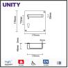 Buy cheap Stainless Steel Fire Door Lever Handle EN1906 and EN1634 Satin Finish from wholesalers