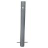 Buy cheap Matte Grey Embedded Outdoor Bollard Powder Coated Metal Material For Road Traffic from wholesalers