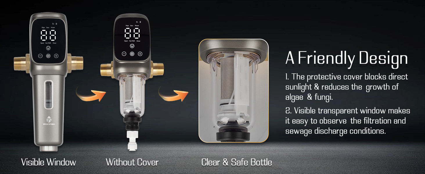 Fully Automatic Universal Water Sediment Filter Purifier For Whole House