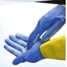Buy cheap Alkali Resistant Neoprene Bicolor Industrial Glove Chemical Resistance Heat Resistant from wholesalers