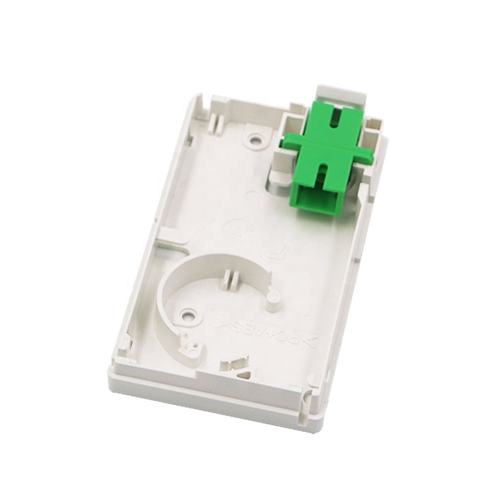 Indoor Wall Mounted 1/2 Core Lower Layer Ftth Fiber Optic Terminal Box