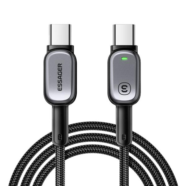 Buy cheap ESSAGER ES-X66 Series 60W 100W USB C to USB C Cable from wholesalers