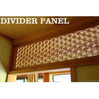 Buy cheap Hinoki 3D French Solid Wooden Decorative Partition Wall Kumiko Products product