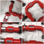 1 Inch 30 Type Alloy Steel Forged Swivel Joint API 16C For Oilfield Drilling Red