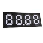 Translucent Type 7 Inch Mechanical Flip Price Signs Gas Station Display 888.88