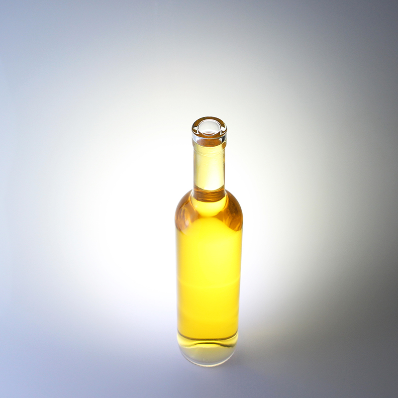 Base Material Glass Liquor Bottle 500ml 750ml 1000ml for Vodka Brandy Whiskey Wine