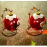 Buy cheap Creative Paint Santa Claus Shining Ceramic Decoration from wholesalers