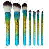 Buy cheap Luxury Wood Handle Vegan Synthetic Hair Gradient Makeup Brush Kits Private Label from wholesalers