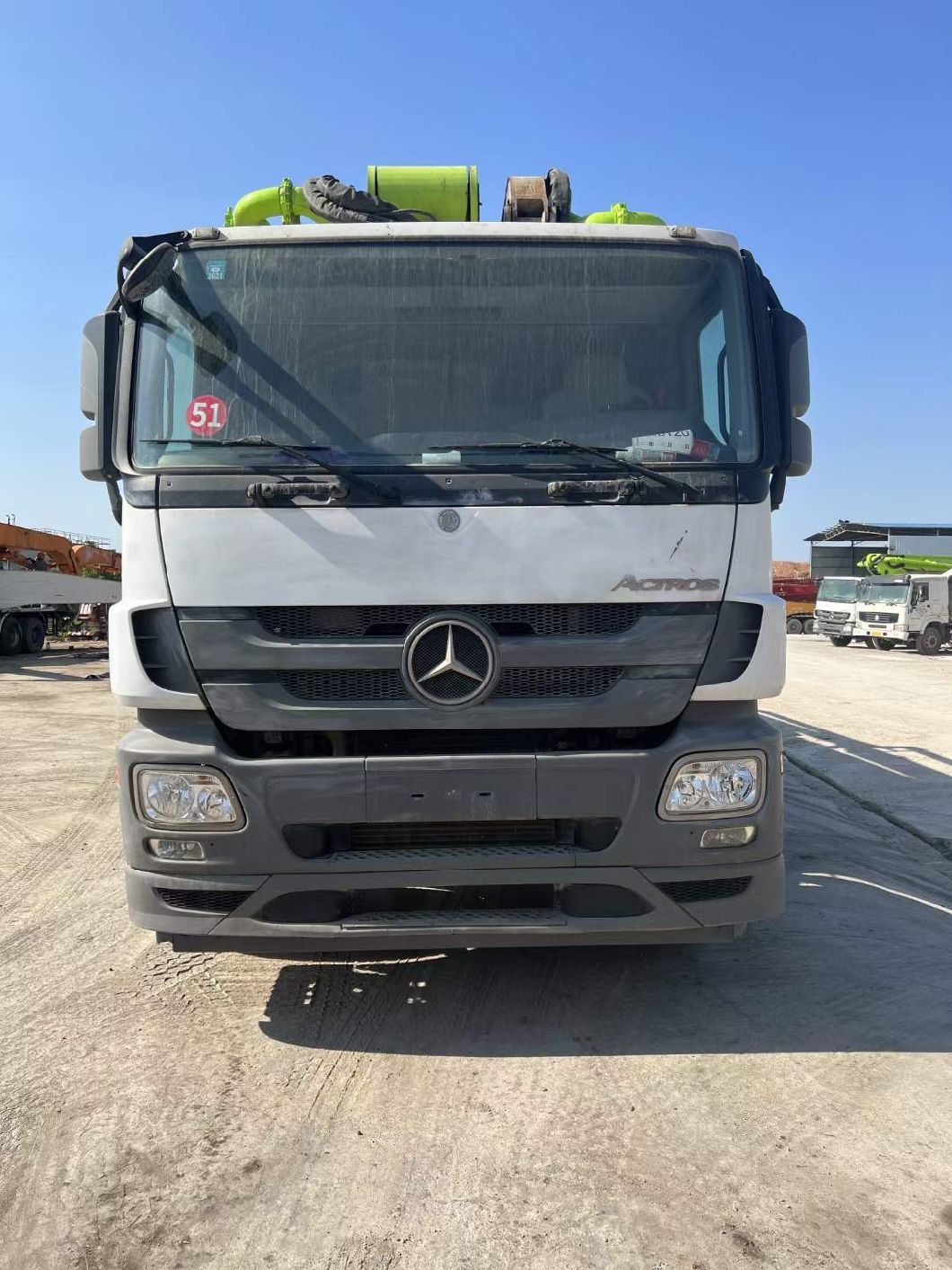 Cheap Price Engineering Construction Machinery Zoomlion 56m Concrete Pump Truck