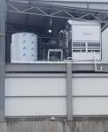Large Fresh Water Ice Flaker Machine 30 Ton Industrial Evaporative Cooled