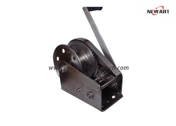Buy cheap 1800 Lbs Professional Manual Hand Winch Stainless Steel Brake Hand Winch Marine Grade from wholesalers