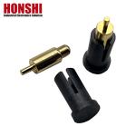 2.8mm Pogo Pin Connector Dip Type Gold Plated Brass Pogo Pin