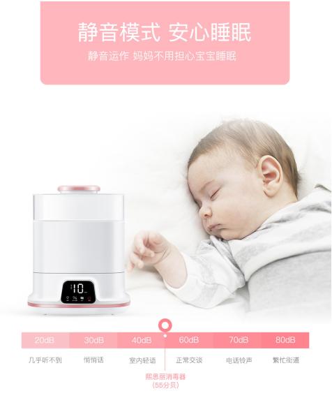 Buy cheap Multifunction Baby Bottle Electric Steriliser 150W Dry Power 29*24*35.5cm from wholesalers