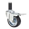 Buy cheap Stem Swivel 5'' ESD Anti Static Caster Wheels 120KG With Front Iron Brake from wholesalers