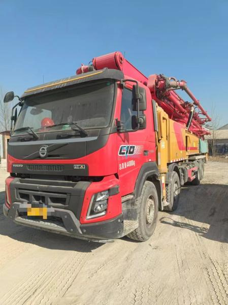 Buy cheap 62m Concrete Pump Truck Equipment with Volvo Chassis Stable Condition from wholesalers