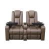 Buy cheap Reclining 2 Seat Movie Theater Couches With Cup Holder from wholesalers