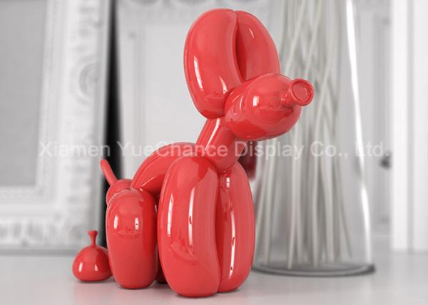 Buy cheap Shining Red Life Size Animal Statues , Custom Fiberglass Statues For Decoration from wholesalers