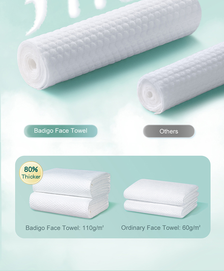 Non-Woven Fabric Disposable Compressed Towel for Travel Large Size Bath Cotton Tablet