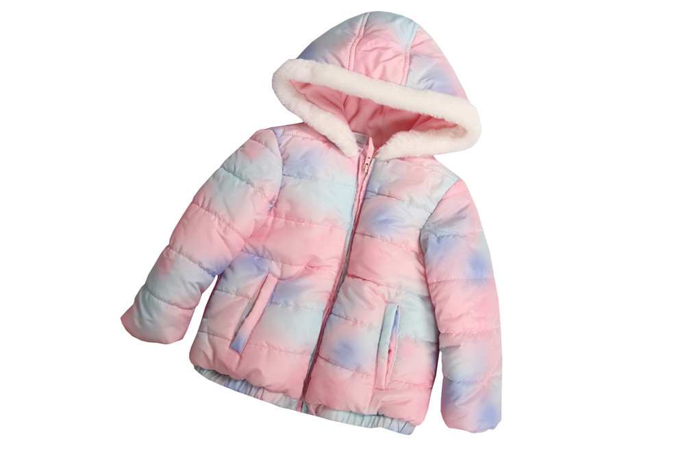 Stockpapa 100% polyester Baby Girls Hooded Winter Coat