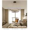 Buy cheap Black outlight LED Pendant Dinner Lightd 87W 800*800*150MM Good Design from wholesalers
