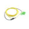 Buy cheap G657A2 Fiber Optic Pigtail SC APC 12C Ribbon Fanout Single Mode from wholesalers