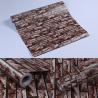 Buy cheap ECO Friendly Matt 3D Brick Stone Wallpaper Vinyl PVC 3D Brick Effect Wallpaper from wholesalers