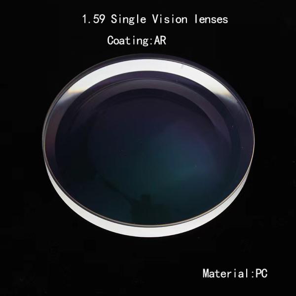 Buy cheap 1.59 AR Coating PC Progressive Lens Type Single Vision from wholesalers