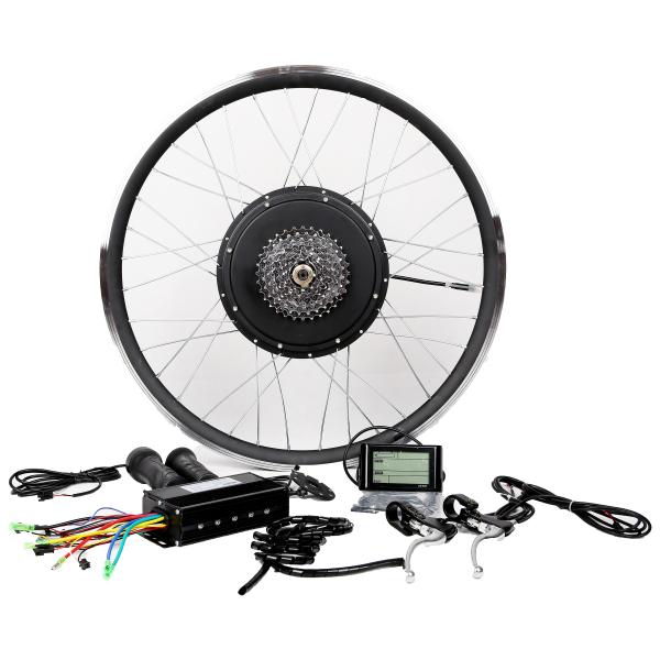 Brushless gearless motor for 48V 1500W kit transformation bicycle electrical