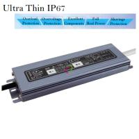 Buy cheap Ultra Thin 12V LED Strip Light Power Supply 100W 8.3A Waterproof 50HZ / 60HZ product