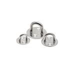 Round Retaining Heavy Duty Pad Eye Plate / 316 Marine Eye Plates