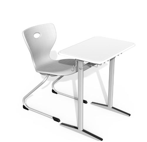 Buy cheap Modern Metal Classroom Furniture Desk School Table And Chair Steel Child Study Desk from wholesalers