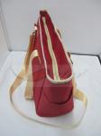 Washable Infant Diaper Bag Red Color , Newborn Baby Diaper Bag Lightweight