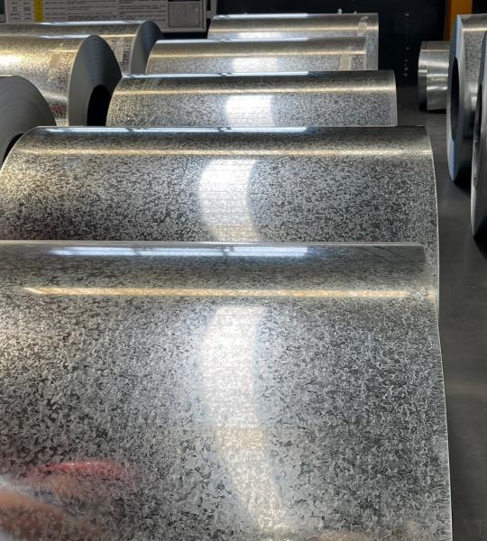 Buy cheap EN10143 Regular Spangle Galvanised Steel Coils Chromium Free S320GD from wholesalers