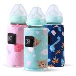 USB Milk Water Bottle Warmer Travel Stroller Insulated Baby Nursing Bottle