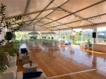 500 Person 50 X 140 Clear Gable White Outdoor Event Tent , White Outdoor Tent