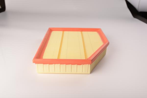 Buy cheap PU Frame Automobile Air Filter , Yellow High Flow Auto Air Filters 055129620 from wholesalers