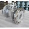 Buy cheap OEM Port Size Stainless Steel Flange Ball Valve with ISO5211 High Pad CF8 CF8m F304/F316 from wholesalers