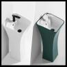 Buy cheap Bathroom Pedestal Sanitary Ware Basin 12L Free Standing Wash Basin from wholesalers