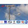 Buy cheap 14.5m Overall Height Tapered Steel Utility Pole With 3mm Thickness 1250kg Load from wholesalers