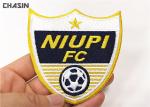 8.5cm Tall Sports Team Patches Overlock Border Heat - Cut Enviromental Friendly